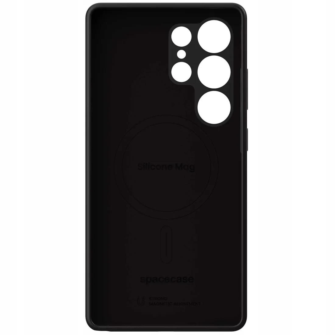 spacecase-silicone-mag-galaxy-s25-ultra-black