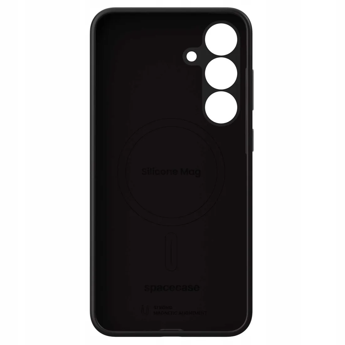 spacecase-silicone-mag-galaxy-s25-black
