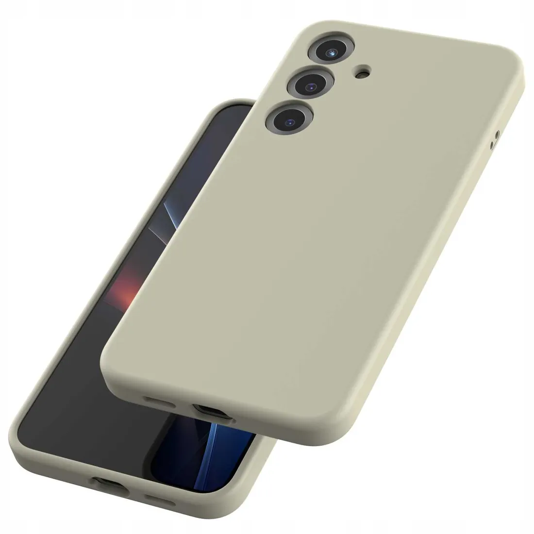 spacecase-silicone-mag-galaxy-s25-beige