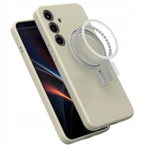 spacecase-silicone-mag-galaxy-s25-beige-stan-opakowania-oryginalne