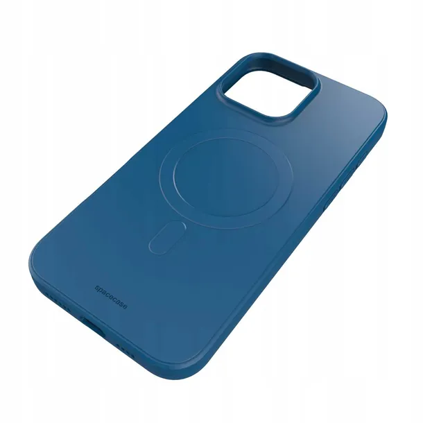 spacecase-silicone-magnetic-case-iphone-16-pro-blue-funkcje-antyposlizgowa-struktura-ladowanie-indukcyjne-magsafe-pochlanianie-wstrzasow