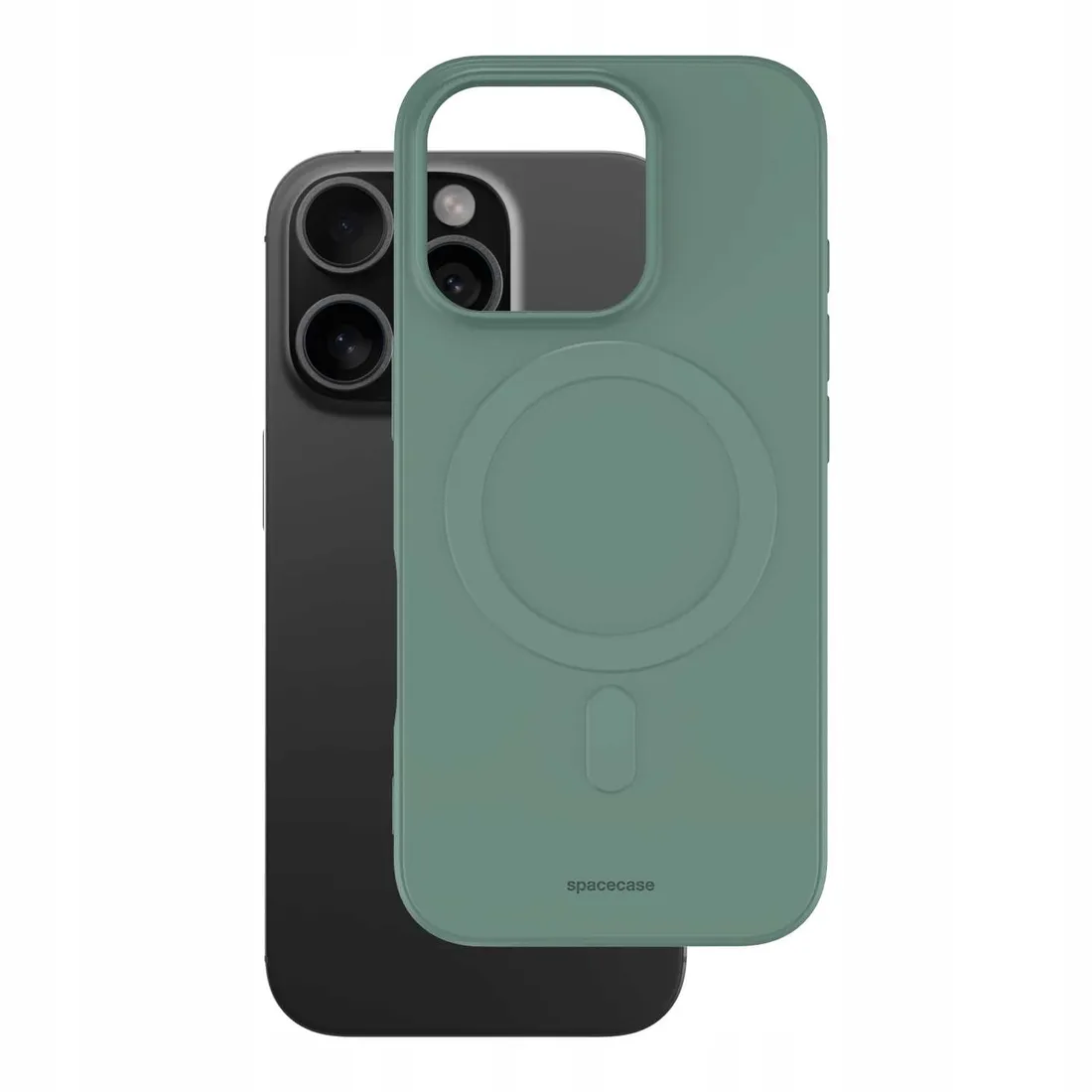 spacecase-silicone-magnetic-case-iphone-16-pro-dark-green