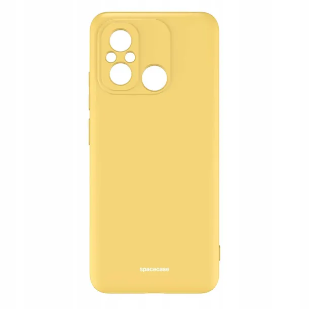 spacecase-silicone-case-redmi-redmi-12c-yellow-funkcje-ladowanie-indukcyjne-pochlanianie-wstrzasow