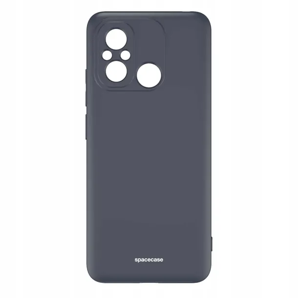 spacecase-silicone-case-redmi-redmi-12c-black-funkcje-ladowanie-indukcyjne-pochlanianie-wstrzasow
