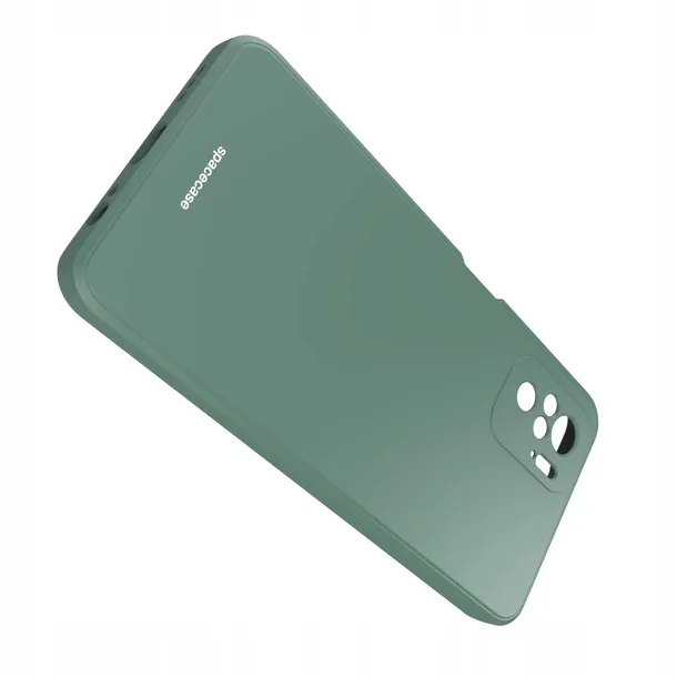 spacecase-silicone-case-redmi-note-10-10s-dark-green-funkcje-ladowanie-indukcyjne-pochlanianie-wstrzasow