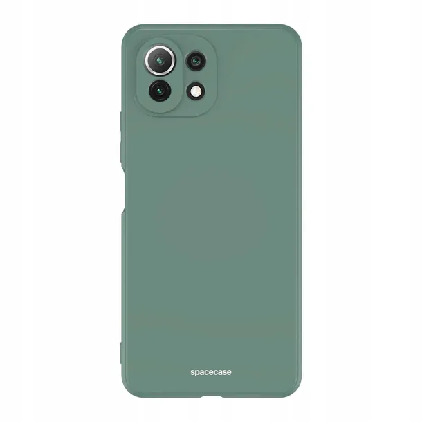 spacecase-silicone-case-xiaomi-mi-11-lite-dark-green-certyfikat-ce