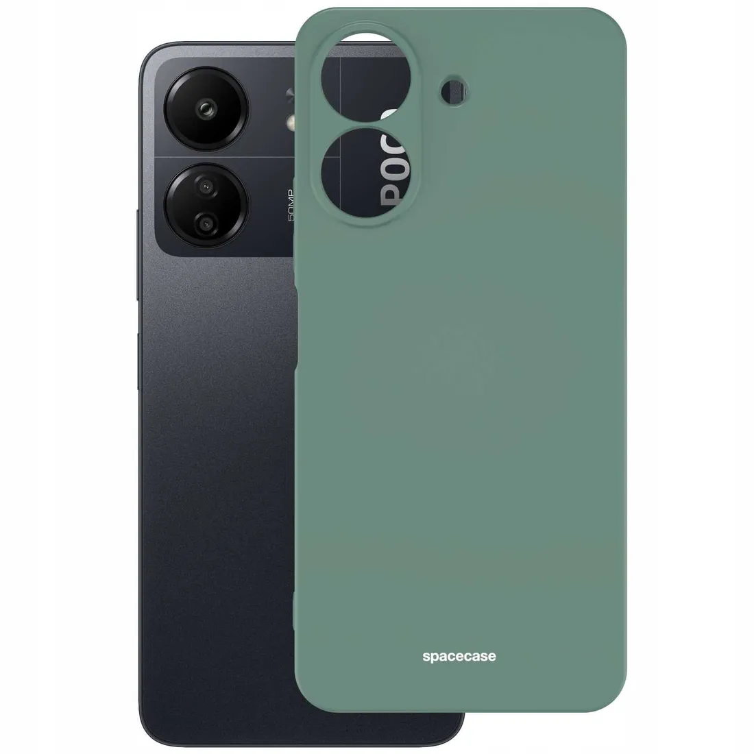 spacecase-silicone-case-poco-c65-redmi-13c-4g-dark-gree