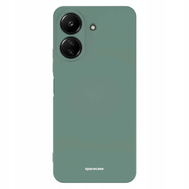 spacecase-silicone-case-poco-c65-redmi-13c-4g-dark-gree-funkcje-ladowanie-indukcyjne-pochlanianie-wstrzasow