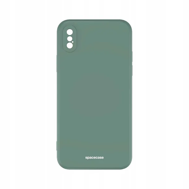 spacecase-silicone-case-iphone-xs-max-dark-green-funkcje-ladowanie-indukcyjne-pochlanianie-wstrzasow