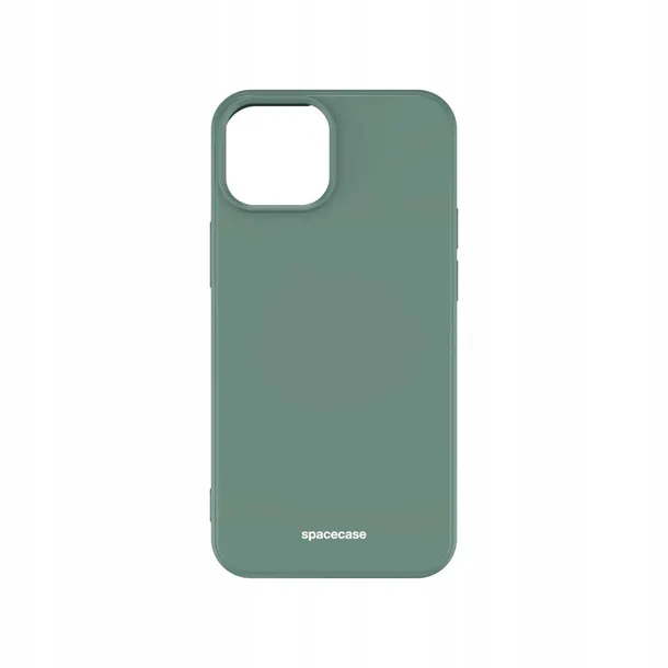 spacecase-silicone-case-iphone-13-mini-dark-green-funkcje-ladowanie-indukcyjne-pochlanianie-wstrzasow