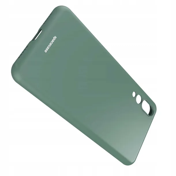 spacecase-silicone-case-huawei-p20-pro-dark-green-zalaczone-wyposazenie-szklo-hartowane-szmatka-do-czyszczenia