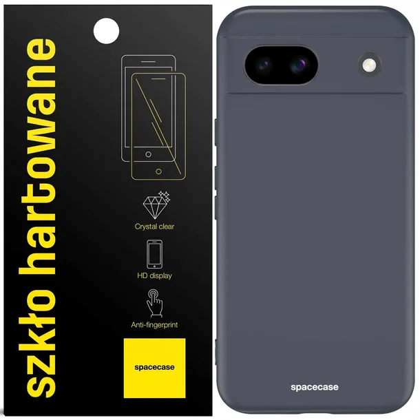 spacecase-silicone-case-google-pixel-8a-black-kolor-czarny