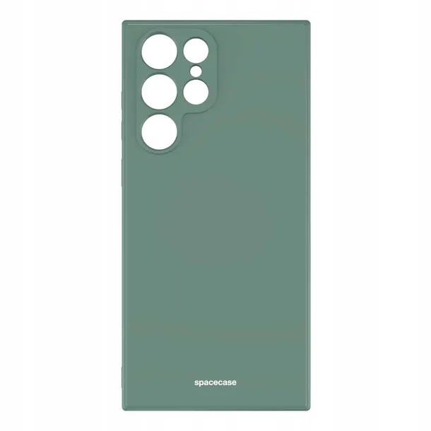 spacecase-silicone-case-galaxy-s22-ultra-dark-green-funkcje-ladowanie-indukcyjne-pochlanianie-wstrzasow