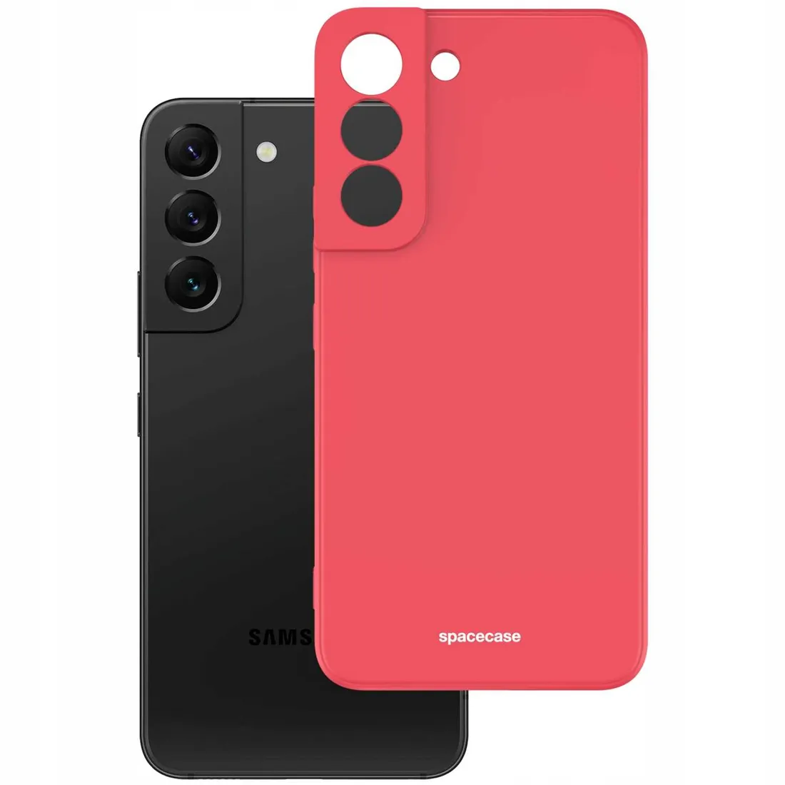 spacecase-silicone-case-galaxy-s22-red