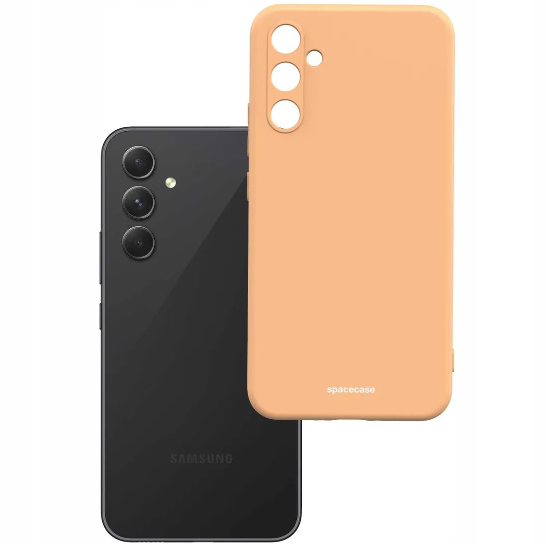 spacecase-silicone-case-galaxy-a54-5g-orange