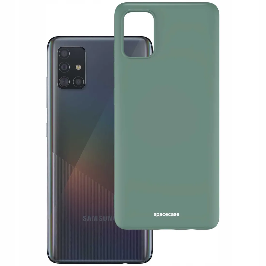 spacecase-silicone-case-galaxy-a71-dark-green
