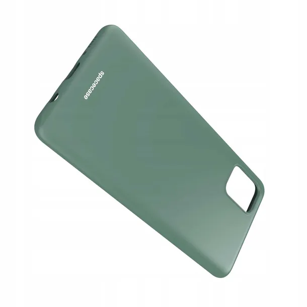 spacecase-silicone-case-galaxy-a71-dark-green-zalaczone-wyposazenie-szklo-hartowane-szmatka-do-czyszczenia