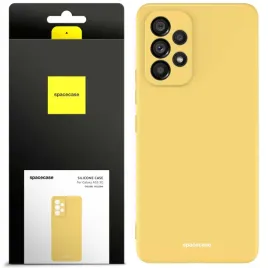 spacecase-silicone-case-galaxy-a53-5g-yellow