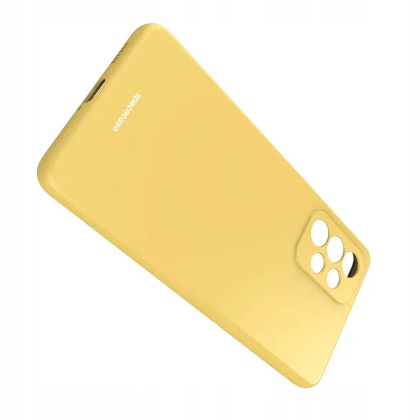 spacecase-silicone-case-galaxy-a53-5g-yellow-zalaczone-wyposazenie-szklo-hartowane-szmatka-do-czyszczenia