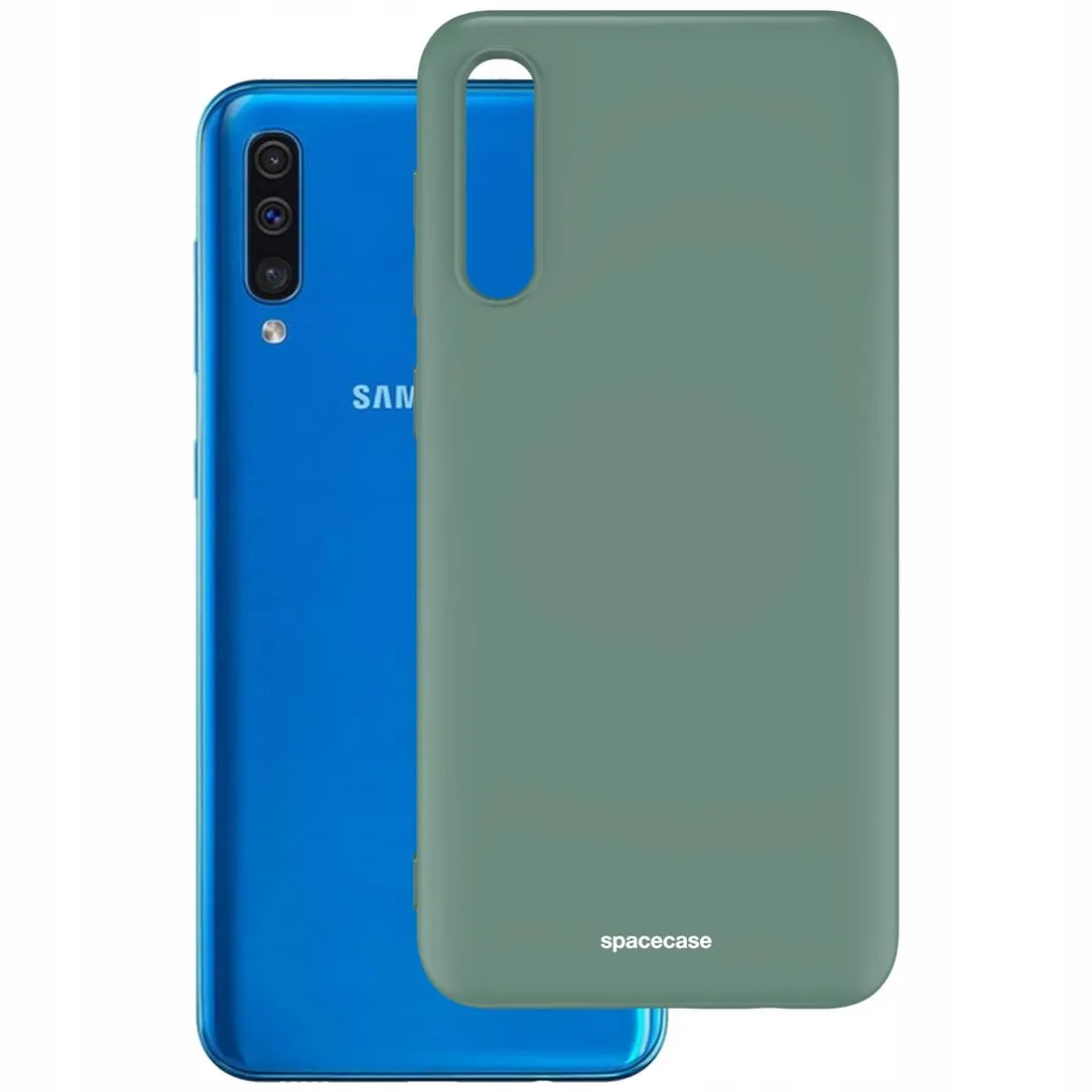 spacecase-silicone-case-galaxy-a50-dark-green