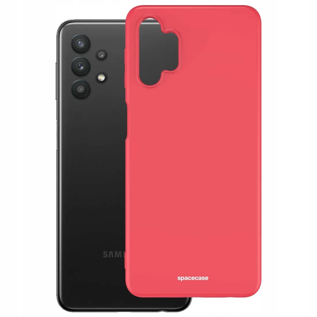 spacecase-silicone-case-galaxy-a32-5g-red