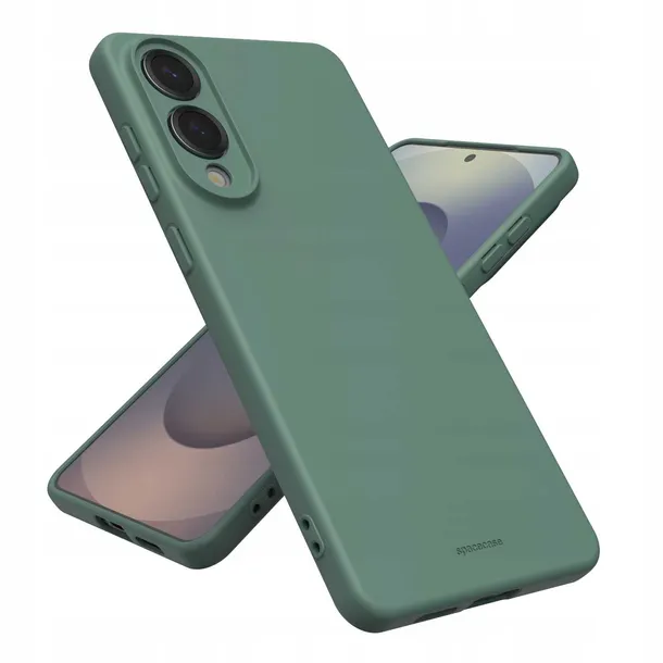 spacecase-silicone-case-3-0-galaxy-s25-edge-dark-green-kolor-zielony
