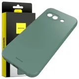 spacecase-silicone-case-3-0-google-pixel-9a-dark-green-funkcje-ladowanie-indukcyjne-pochlanianie-wstrzasow