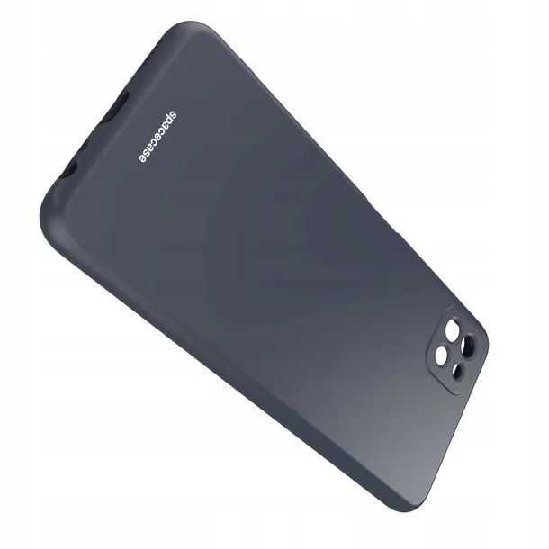 spacecase-silicone-case-galaxy-a22-5g-black-zalaczone-wyposazenie-szklo-hartowane-szmatka-do-czyszczenia