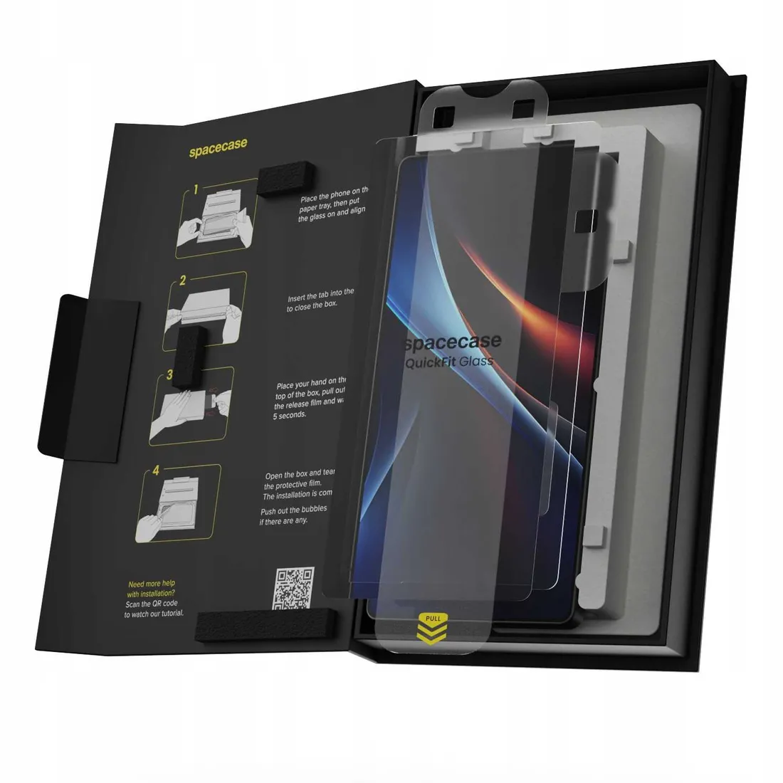 spacecase-quickfit-glass-galaxy-s25-ultra