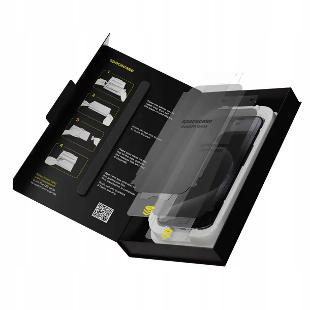 spacecase-quickfit-privacy-glass-iphone-15-pro-konstrukcja-powloka-oleofobowa-zaokraglone-krawedzie-zaokraglone-rogi-z-filtrem-prywatyzujacym