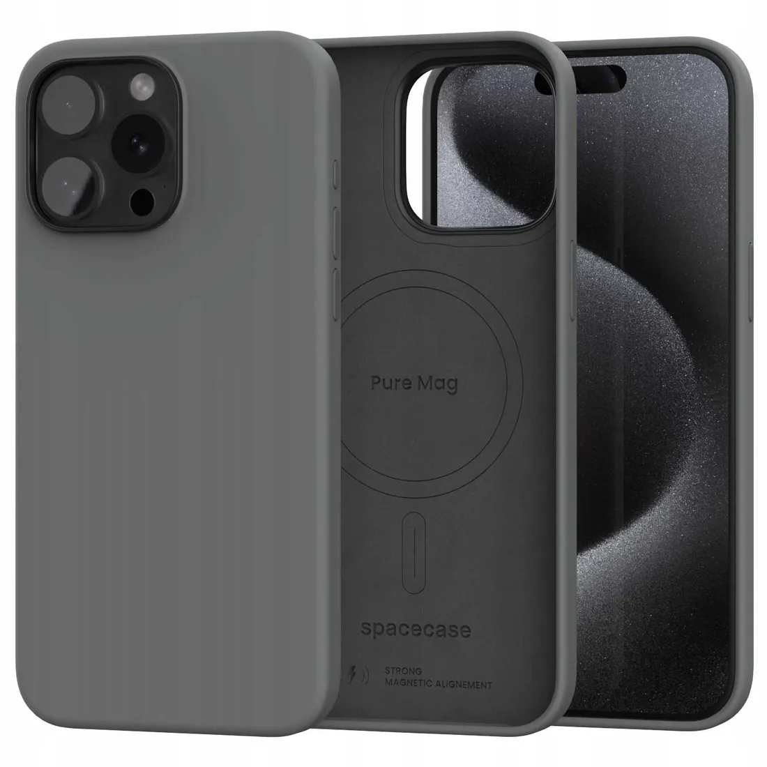 spacecase-pure-mag-iphone-15-pro-max-gray-stan-nowy