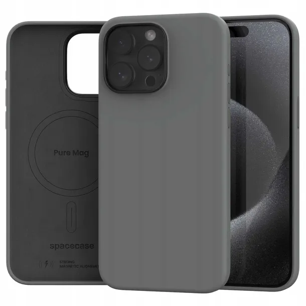 spacecase-pure-mag-iphone-15-pro-max-gray-material-tworzywo-sztuczne