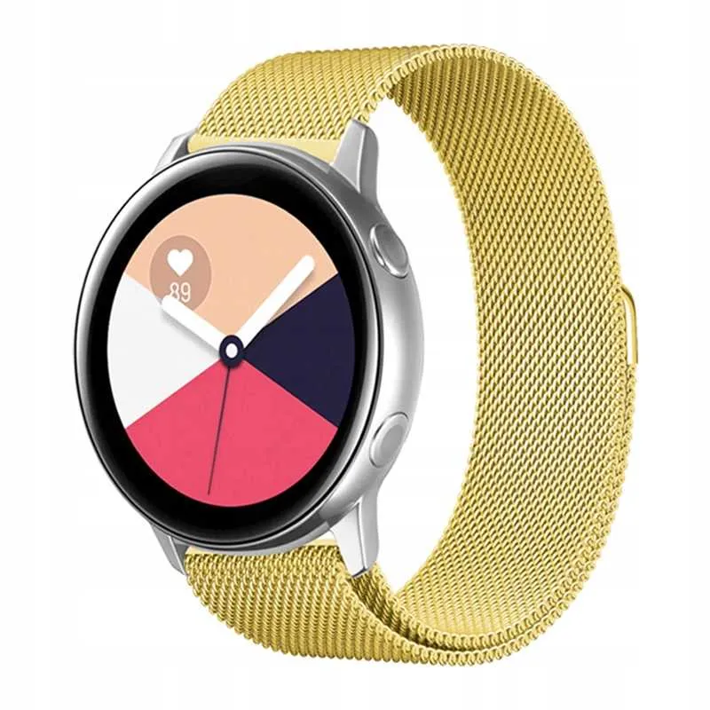 spacecase-milanese-20mm-gold