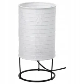 ikea-strandad-lampa-stolowa-bialy-czarny-29-cm