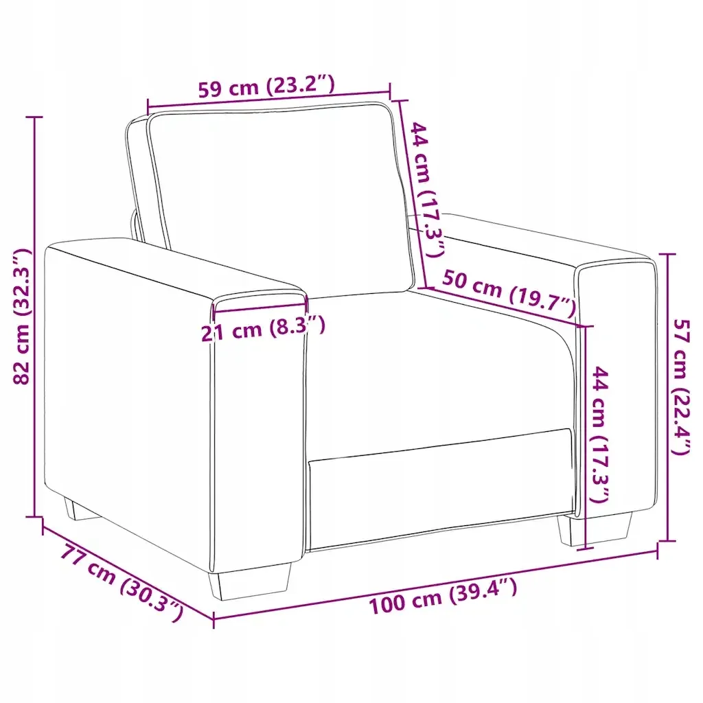 sofa-fotel-brazowy-60-cm-aksamit-stan-nowy