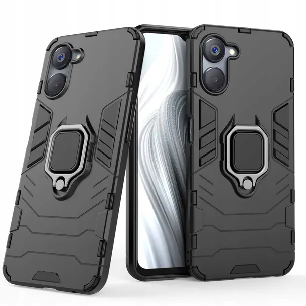 spacecase-x-ring-realme-9i-5g-black-funkcje-pochlanianie-wstrzasow