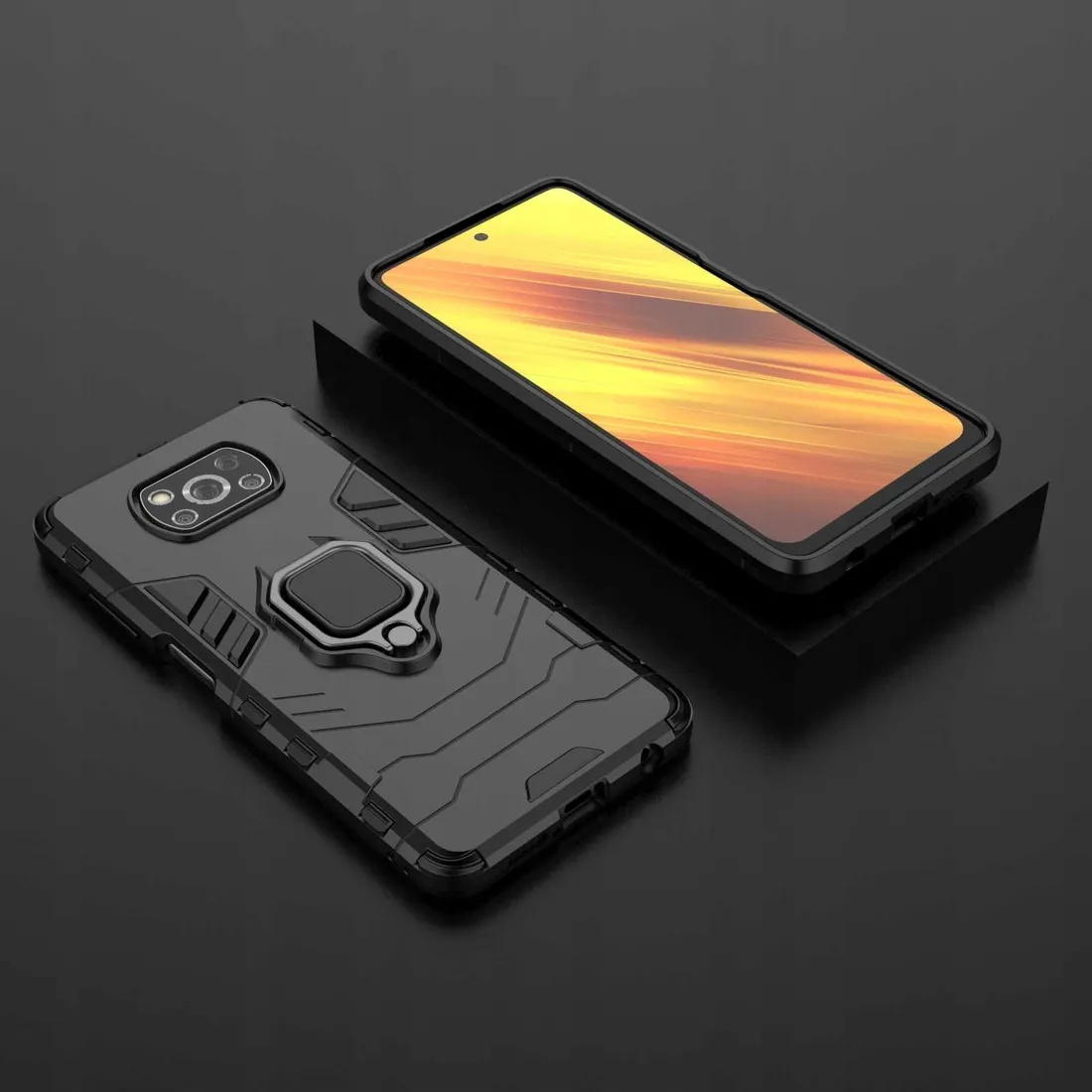 spacecase-x-ring-poco-x3-nfc-pro-czarny-stan-nowy
