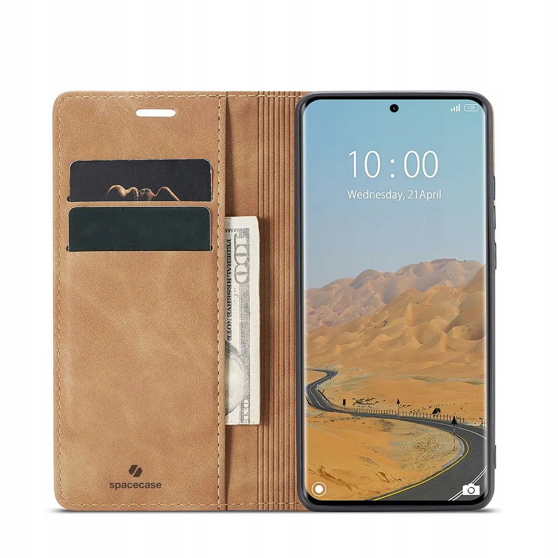 spacecase-wallet-poco-x7-rm-note-14-pro-pro-5g-brown