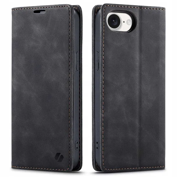 spacecase-wallet-iphone-16e-black-typ-etui-z-klapka
