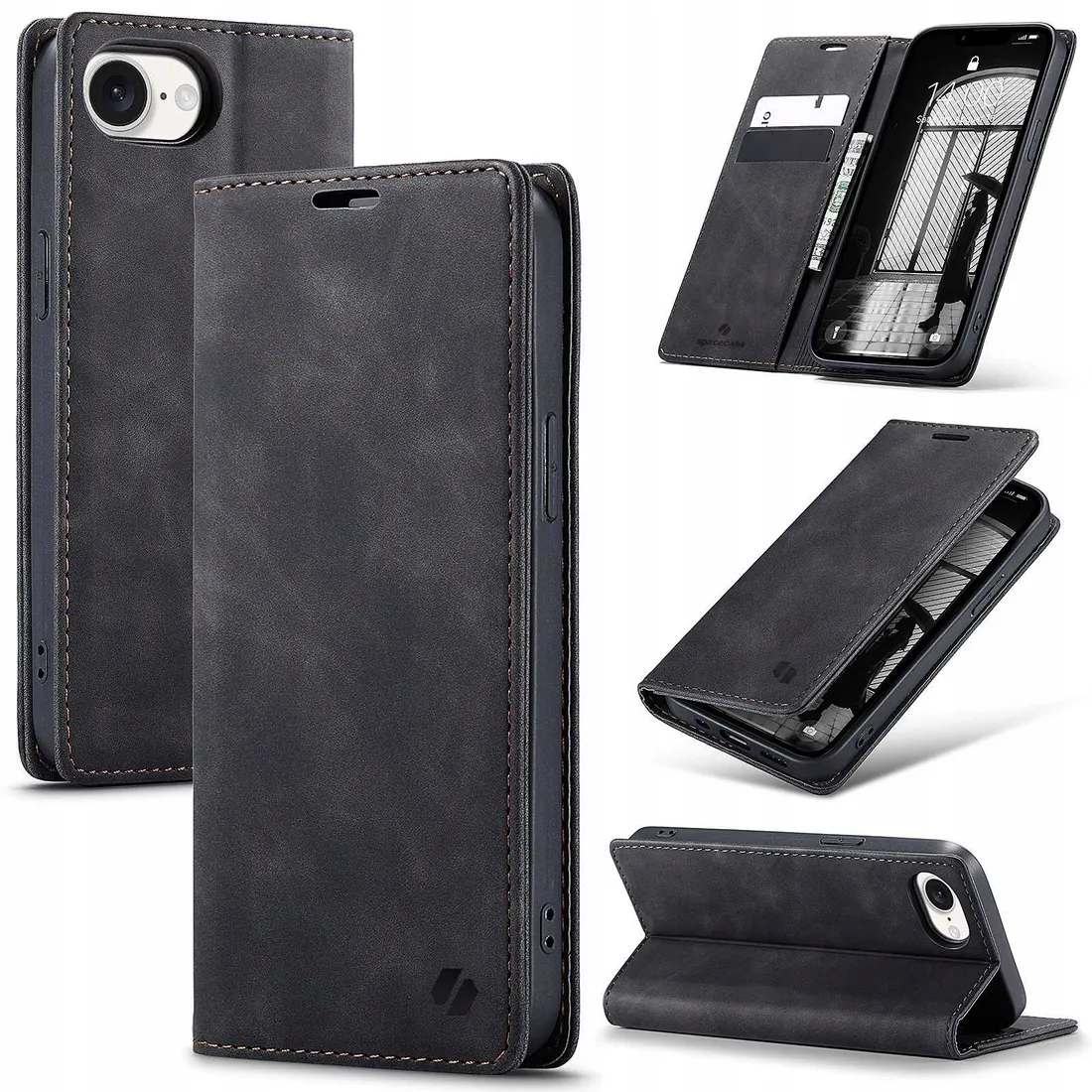 spacecase-wallet-iphone-16e-black