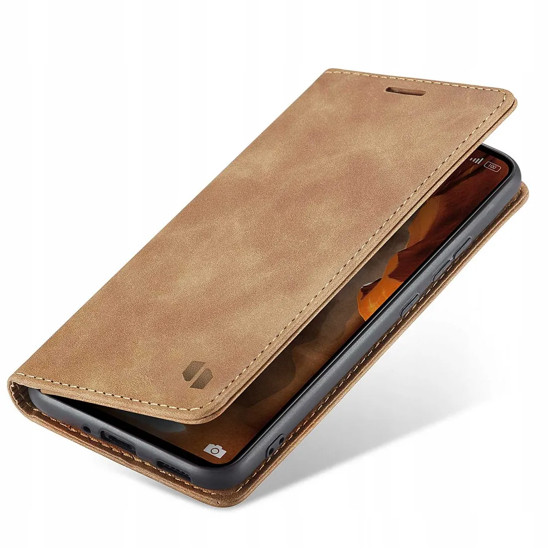 spacecase-wallet-redmi-12c-light-brown