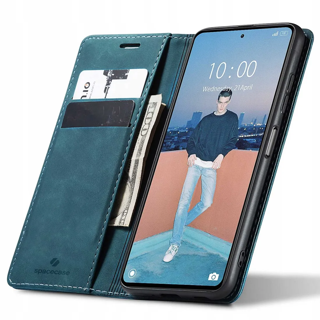 spacecase-wallet-poco-x5-pro-note-12-pro-blue