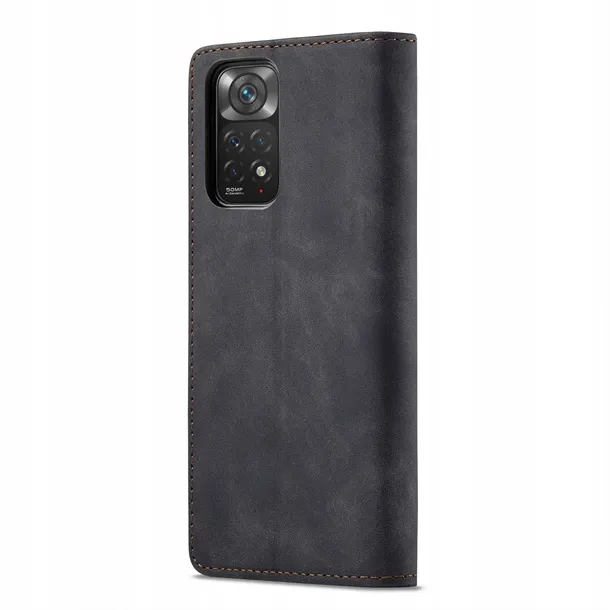 spacecase-wallet-redmi-note-11-11s-black-zalaczone-wyposazenie-szklo-hartowane-szmatka-do-czyszczenia