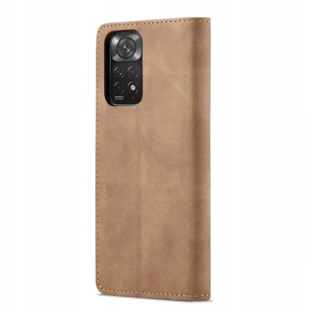 spacecase-wallet-redmi-note-11-11s-light-brown-zalaczone-wyposazenie-szklo-hartowane-szmatka-do-czyszczenia