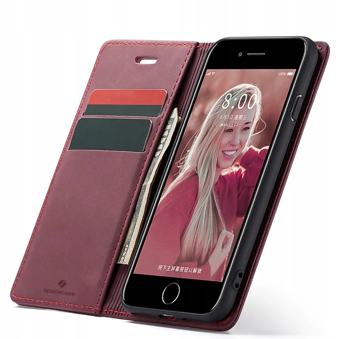 spacecase-wallet-iphone-7-8-se-2020-red