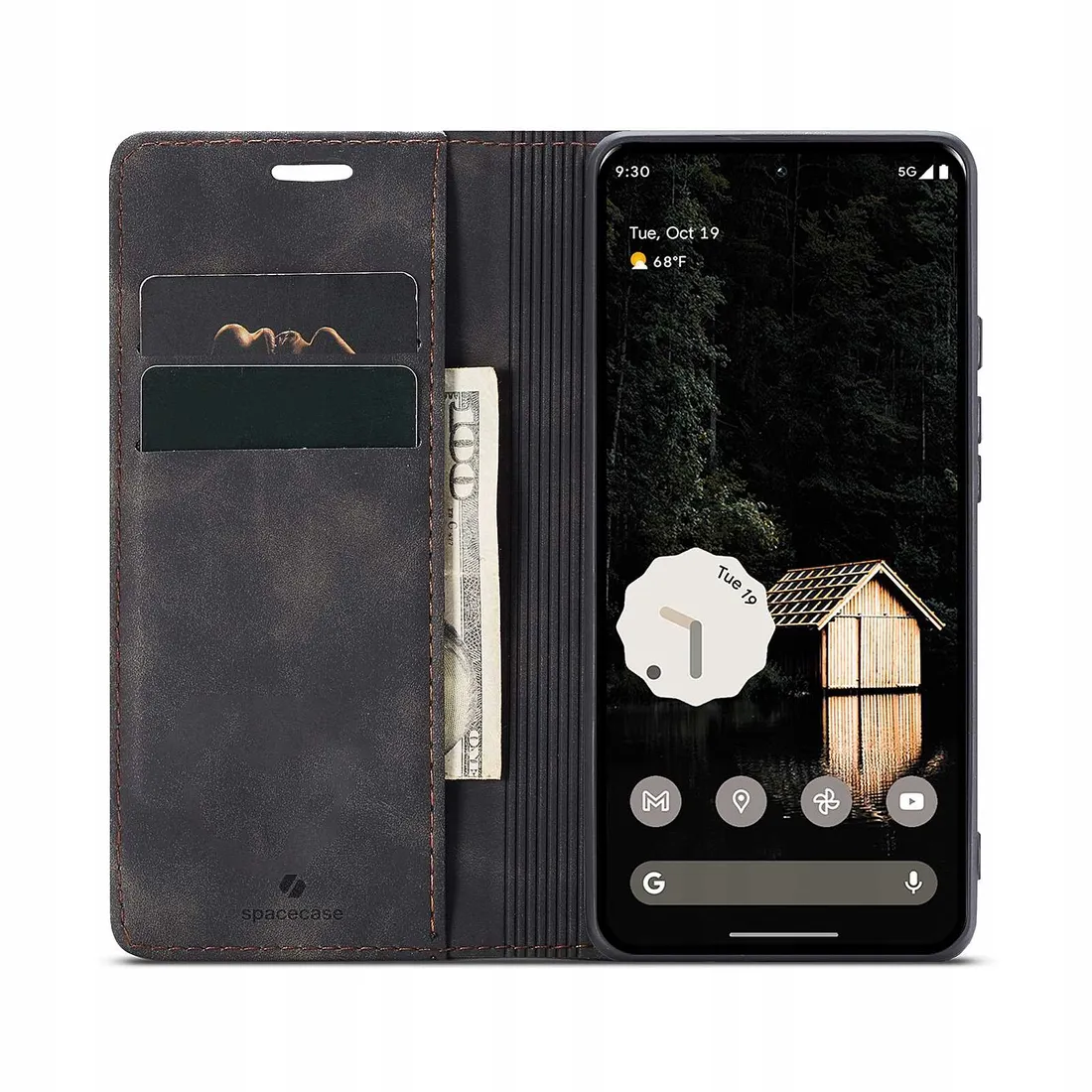 spacecase-wallet-google-pixel-9-pro-xl-black