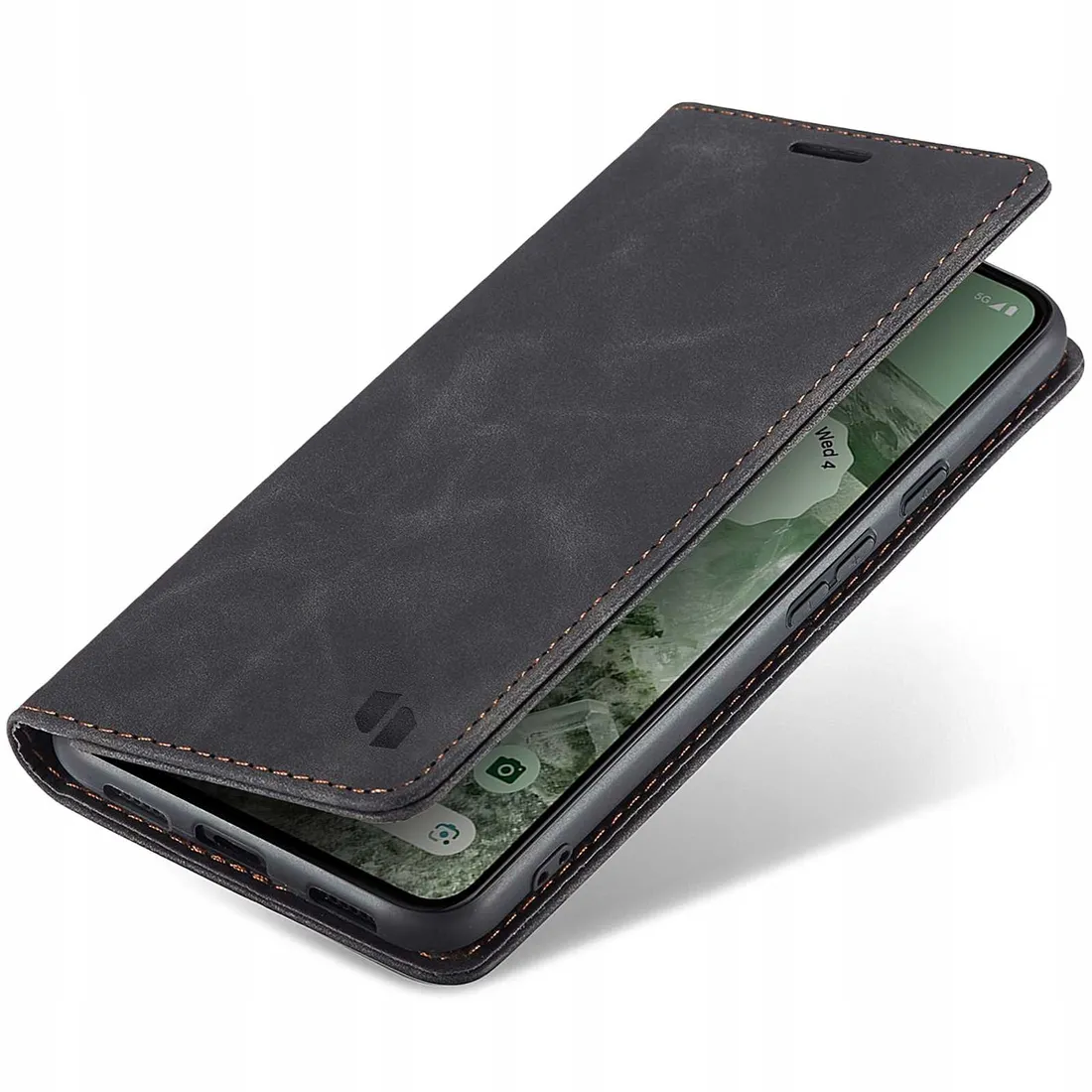 spacecase-wallet-google-pixel-8a-black