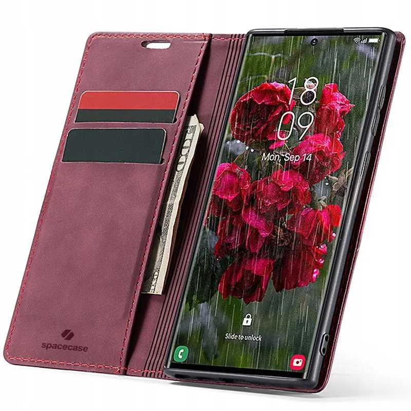 spacecase-wallet-galaxy-s24-ultra-red