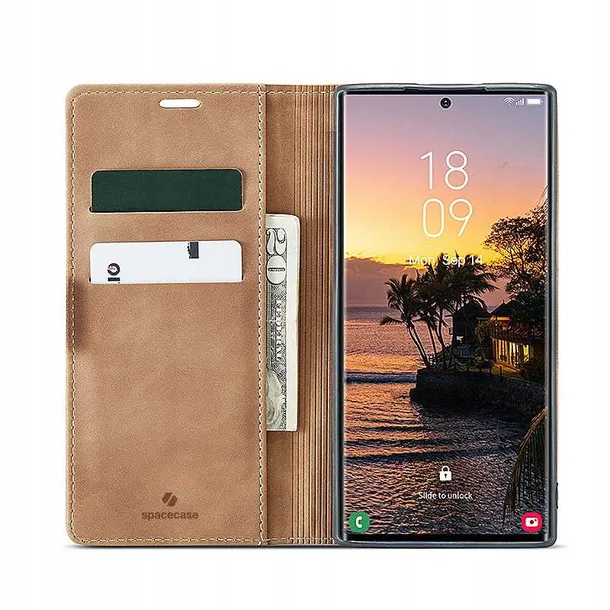 spacecase-wallet-galaxy-s24-ultra-light-brown-typ-etui-z-klapka