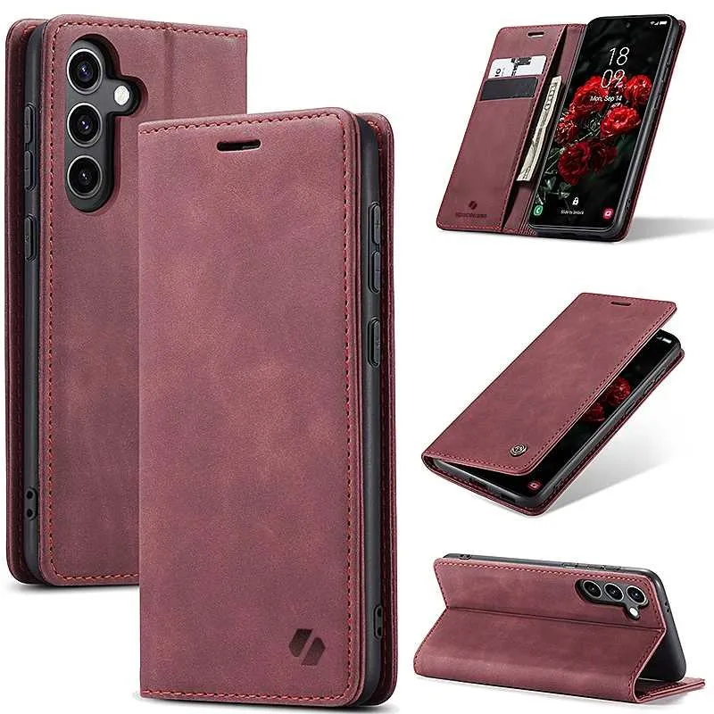 spacecase-wallet-galaxy-s24-red